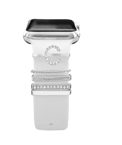 Luxury Crystal Charms for Smartwatch Bands – Apple, Samsung & Huawei