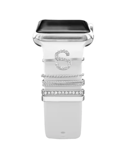 Luxury Crystal Charms for Smartwatch Bands – Apple, Samsung & Huawei
