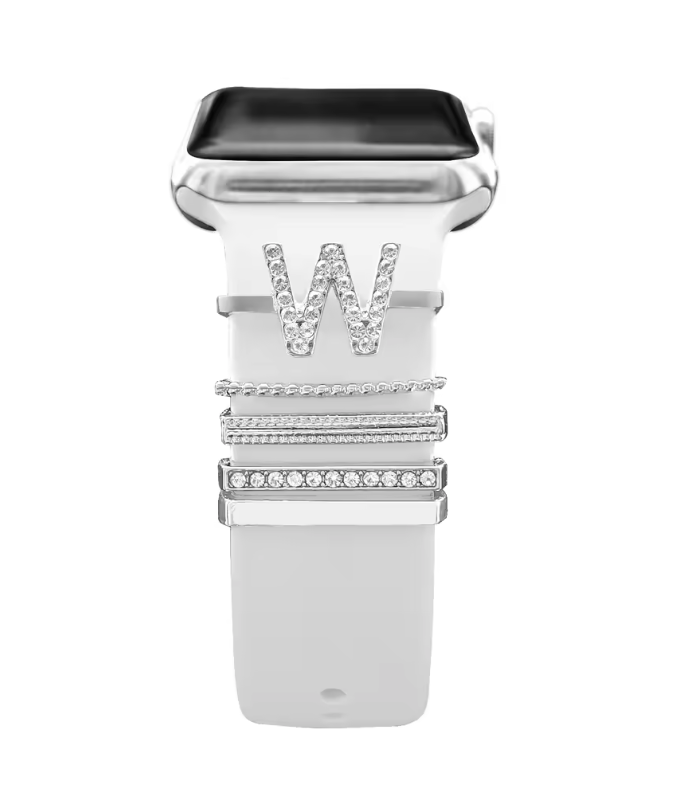 Luxury Crystal Charms for Smartwatch Bands – Apple, Samsung & Huawei