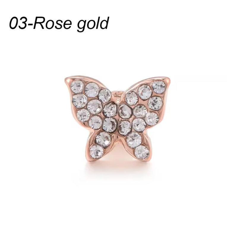 Luxury Gold Charm Pendants for Apple Watch Bands – Elegant Metal Strap Decorations