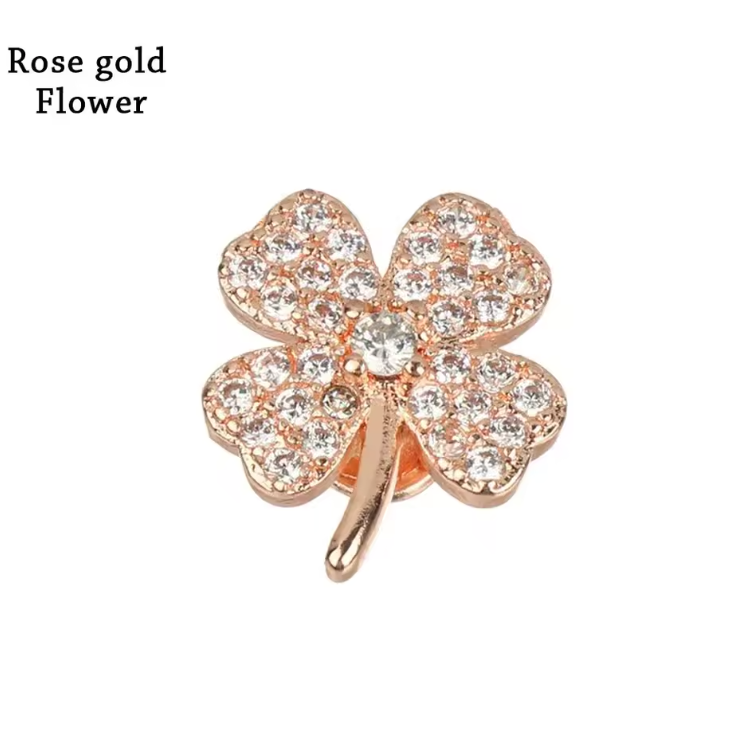 Luxury Gold Charm Pendants for Apple Watch Bands – Elegant Metal Strap Decorations