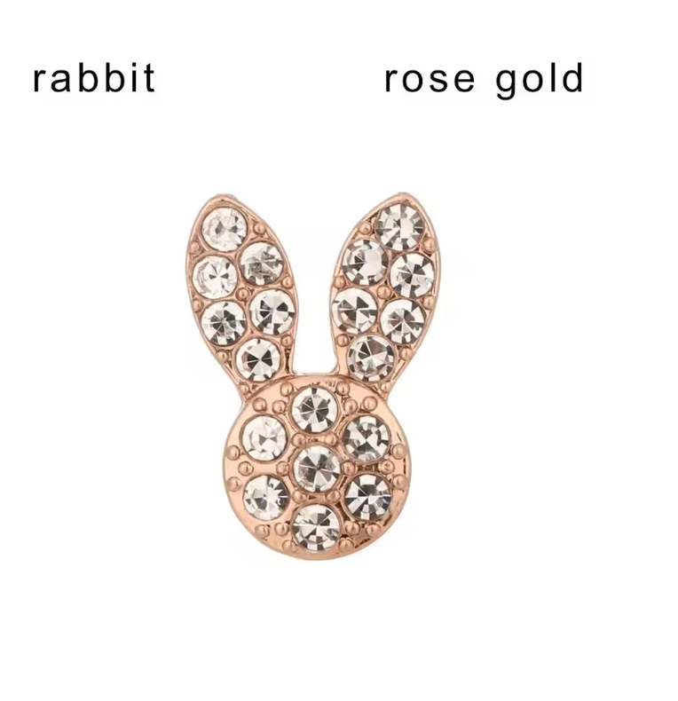 Luxury Gold Charm Pendants for Apple Watch Bands – Elegant Metal Strap Decorations