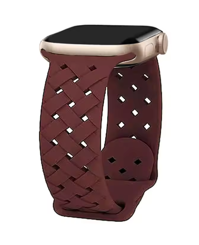 Braided Apple Watch Band – Breathable Sport Strap for Series SE, 3–9 & Ultra