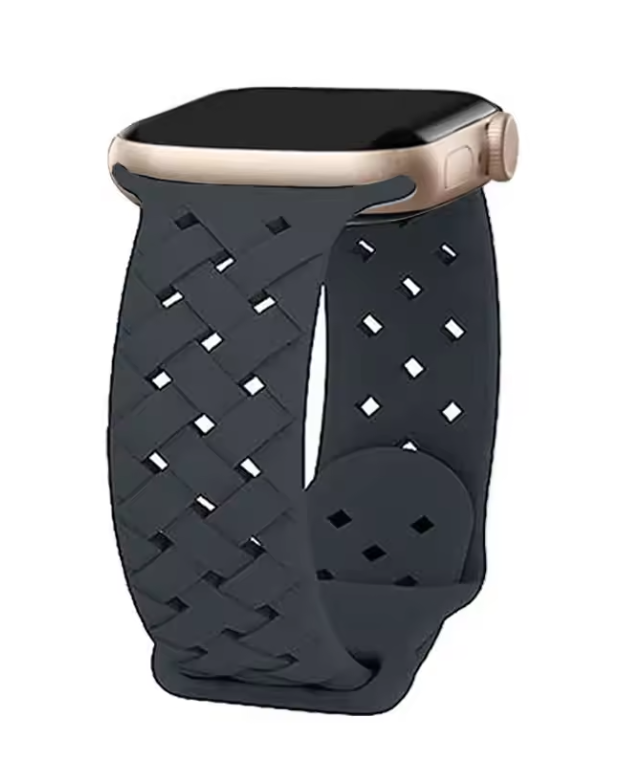 Braided Apple Watch Band – Breathable Sport Strap for Series SE, 3–9 & Ultra