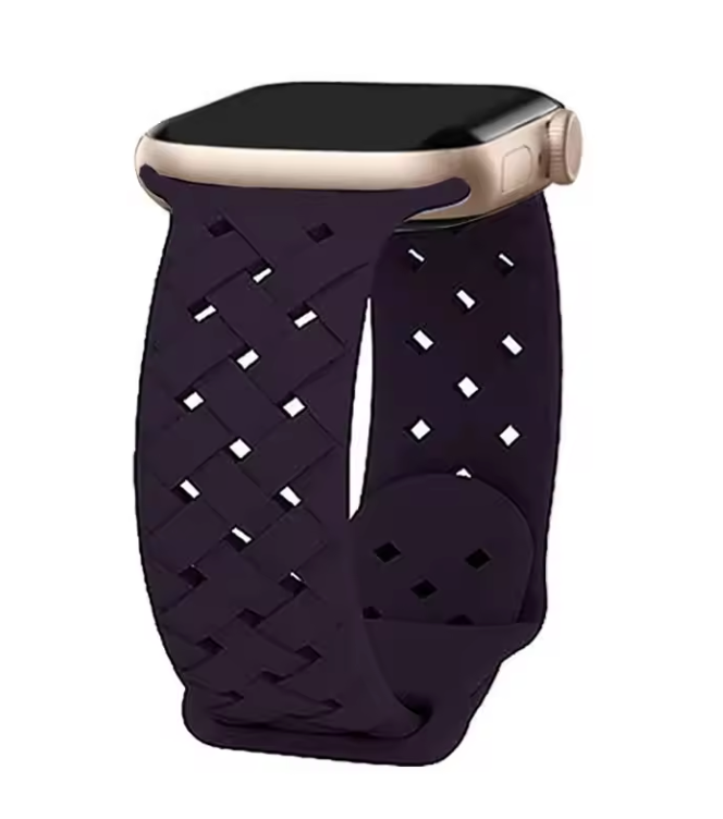 Braided Apple Watch Band – Breathable Sport Strap for Series SE, 3–9 & Ultra