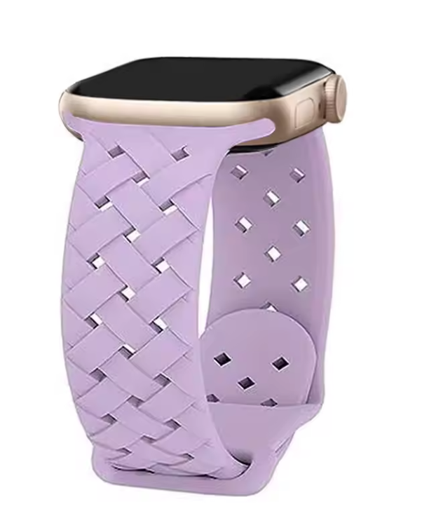 Braided Apple Watch Band – Breathable Sport Strap for Series SE, 3–9 & Ultra
