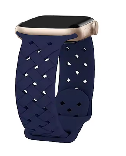 Braided Apple Watch Band – Breathable Sport Strap for Series SE, 3–9 & Ultra