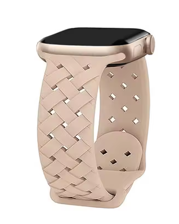 Braided Apple Watch Band – Breathable Sport Strap for Series SE, 3–9 & Ultra
