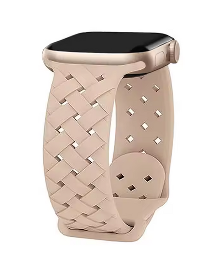 Braided Apple Watch Band – Breathable Sport Strap for Series SE, 3–9 & Ultra