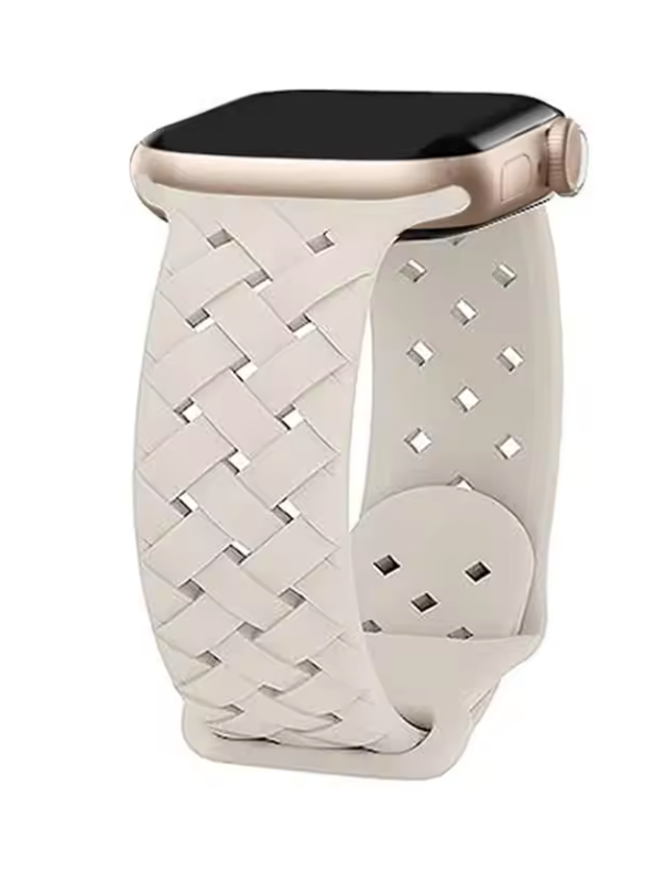 Braided Apple Watch Band – Breathable Sport Strap for Series SE, 3–9 & Ultra