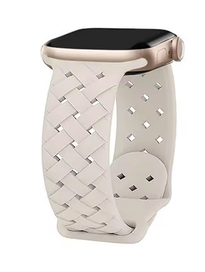 Braided Apple Watch Band – Breathable Sport Strap for Series SE, 3–9 & Ultra