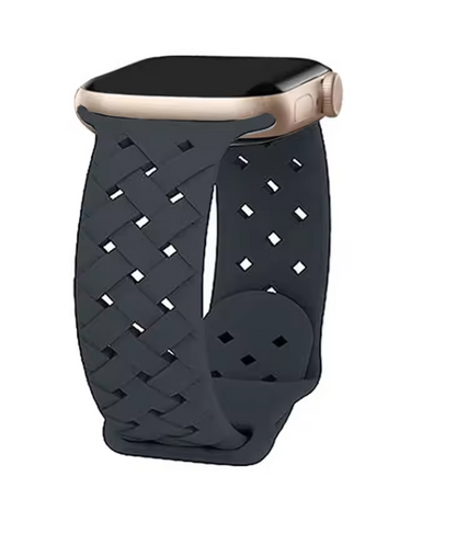 Braided Apple Watch Band – Breathable Sport Strap for Series SE, 3–9 & Ultra