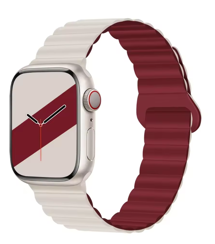 Part 2/3 – Magnetic Silicone Strap for Apple Watch