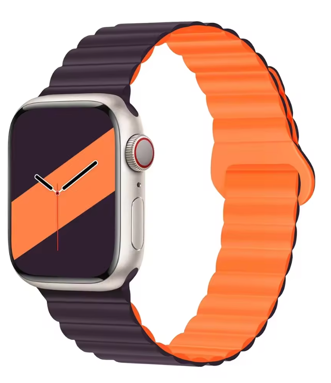 Part 3/3 – Magnetic Silicone Strap for Apple Watch