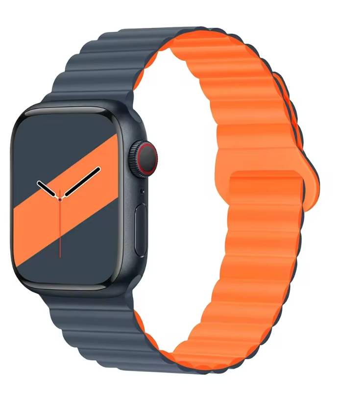Part 3/3 – Magnetic Silicone Strap for Apple Watch