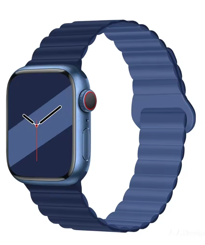 Part 3/3 – Magnetic Silicone Strap for Apple Watch