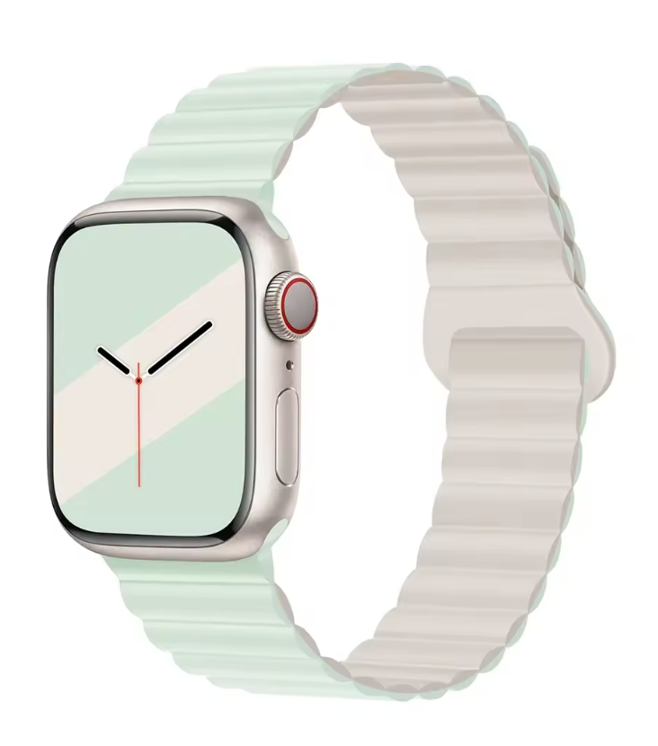 Part 2/3 – Magnetic Silicone Strap for Apple Watch