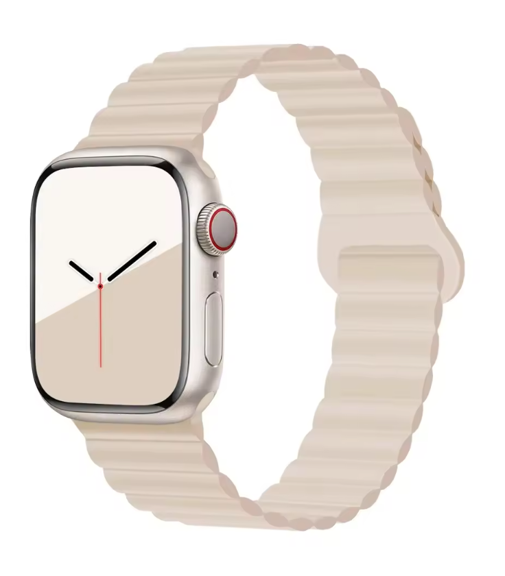 Part 3/3 – Magnetic Silicone Strap for Apple Watch