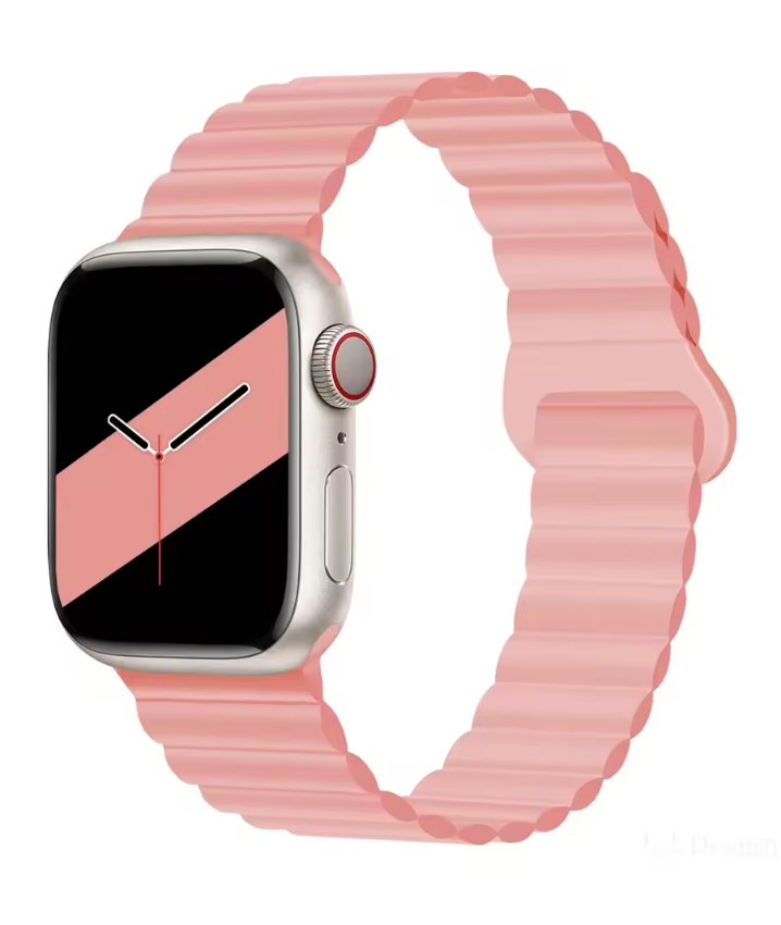 Part 3/3 – Magnetic Silicone Strap for Apple Watch