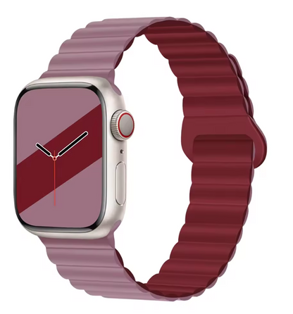 Part 3/3 – Magnetic Silicone Strap for Apple Watch