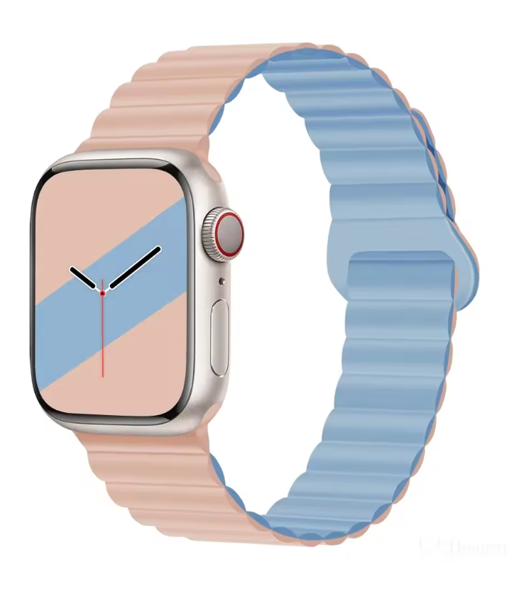 Part 3/3 – Magnetic Silicone Strap for Apple Watch