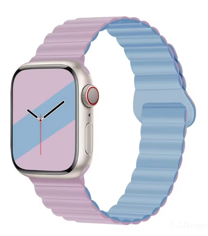 Part 3/3 – Magnetic Silicone Strap for Apple Watch