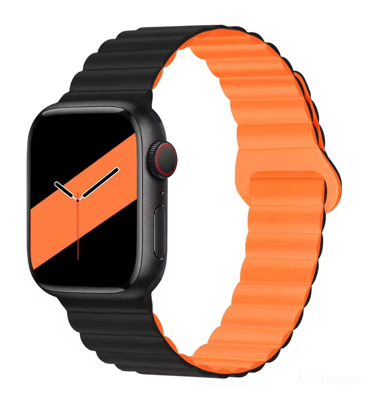 Part 3/3 – Magnetic Silicone Strap for Apple Watch