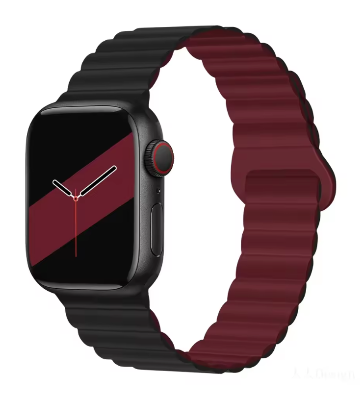 Part 2/3 – Magnetic Silicone Strap for Apple Watch
