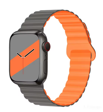 Part 3/3 – Magnetic Silicone Strap for Apple Watch