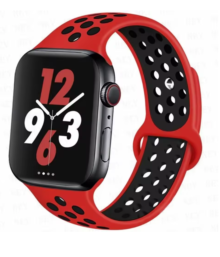 Sport Silicone Band for Apple Watch – Breathable & Flexible