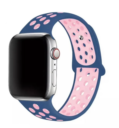Sport Silicone Band for Apple Watch – Breathable & Flexible