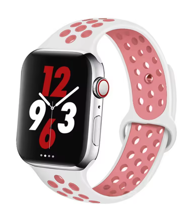 Sport Silicone Band for Apple Watch – Breathable & Flexible