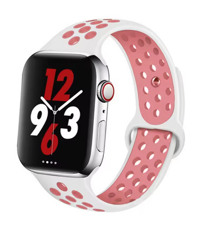 Sport Silicone Band for Apple Watch – Breathable & Flexible