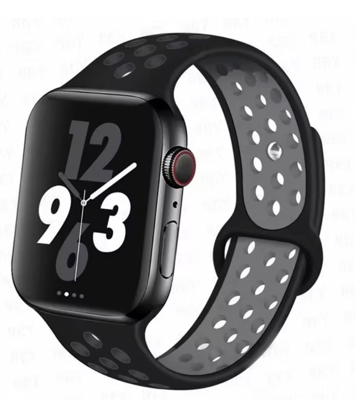 Sport Silicone Band for Apple Watch – Breathable & Flexible