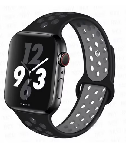 Sport Silicone Band for Apple Watch – Breathable & Flexible