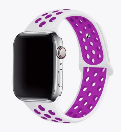 Sport Silicone Band for Apple Watch – Breathable & Flexible