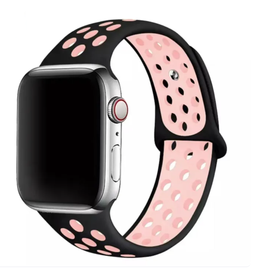 Sport Silicone Band for Apple Watch – Breathable & Flexible