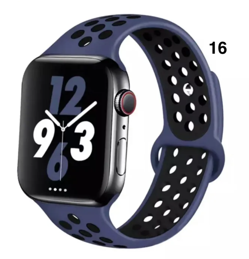 Sport Silicone Band for Apple Watch – Breathable & Flexible