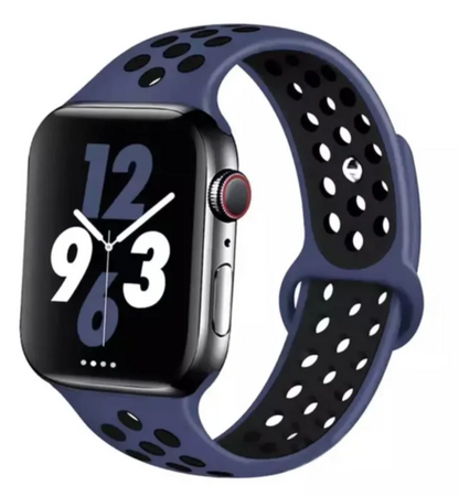Sport Silicone Band for Apple Watch – Breathable & Flexible