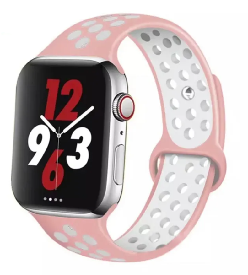 Sport Silicone Band for Apple Watch – Breathable & Flexible