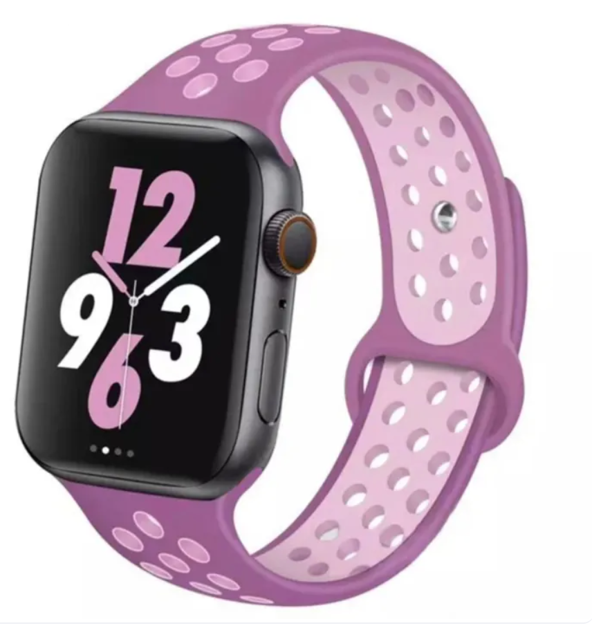 Sport Silicone Band for Apple Watch – Breathable & Flexible