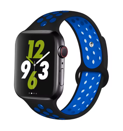 Sport Silicone Band for Apple Watch – Breathable & Flexible