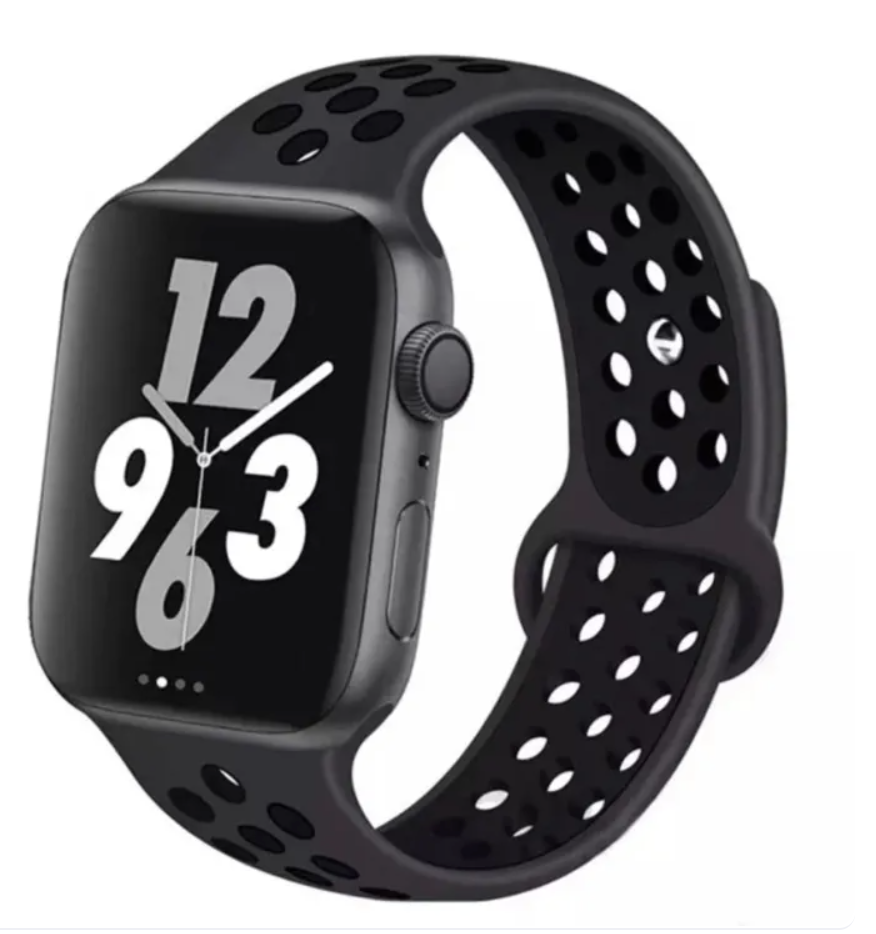 Sport Silicone Band for Apple Watch – Breathable & Flexible
