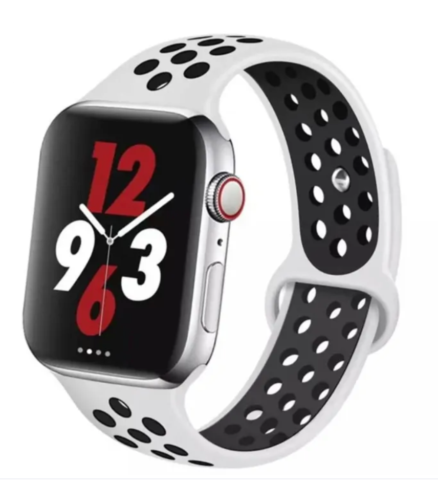 Sport Silicone Band for Apple Watch – Breathable & Flexible