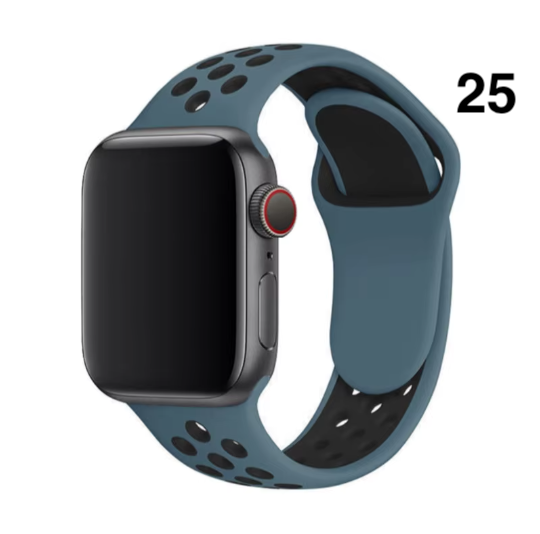 Sport Silicone Band for Apple Watch – Breathable & Flexible