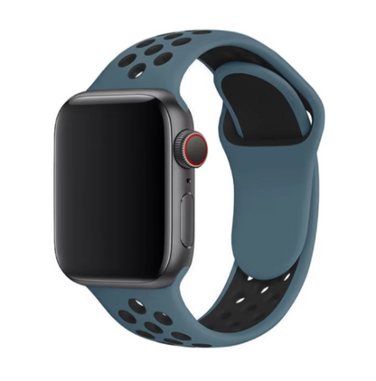 Sport Silicone Band for Apple Watch – Breathable & Flexible