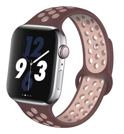 Sport Silicone Band for Apple Watch – Breathable & Flexible