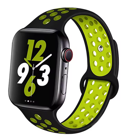 Sport Silicone Band for Apple Watch – Breathable & Flexible