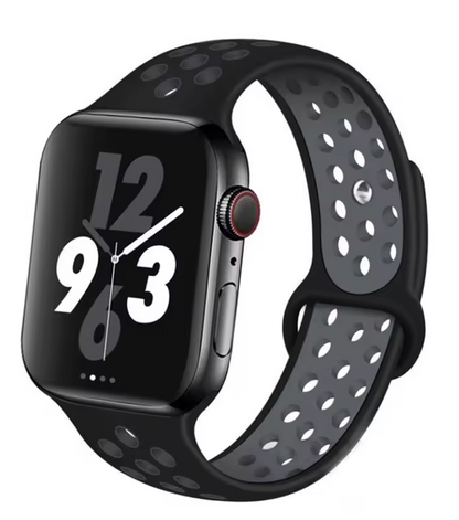 Sport Silicone Band for Apple Watch – Breathable & Flexible