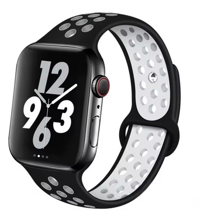 Sport Silicone Band for Apple Watch – Breathable & Flexible